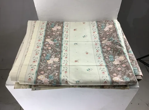 Vintage cream curtains 