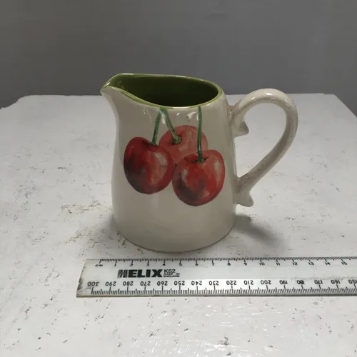 Small Cherry Print Jug