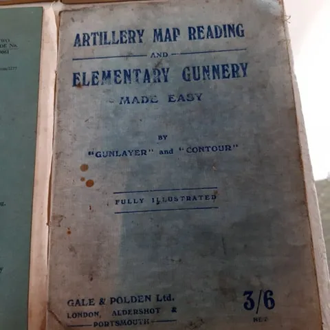 Various World War II pamphlets on military training published by The War Office