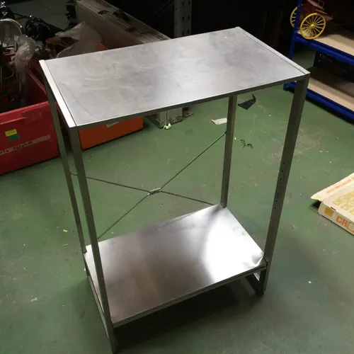 Stainless Steel Catering / Medical Shelf Unit
