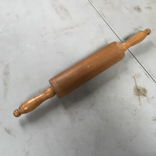 Wood rolling pin