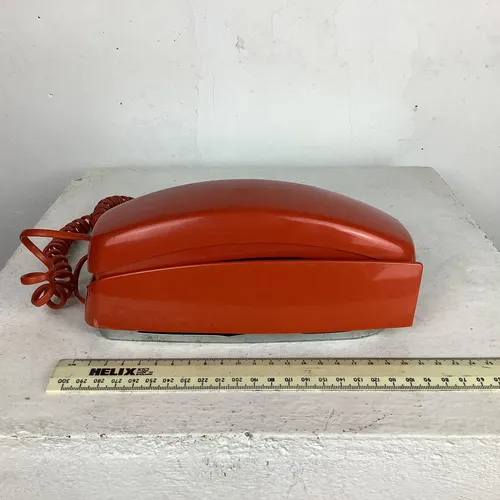 Orange Slim Line Phone