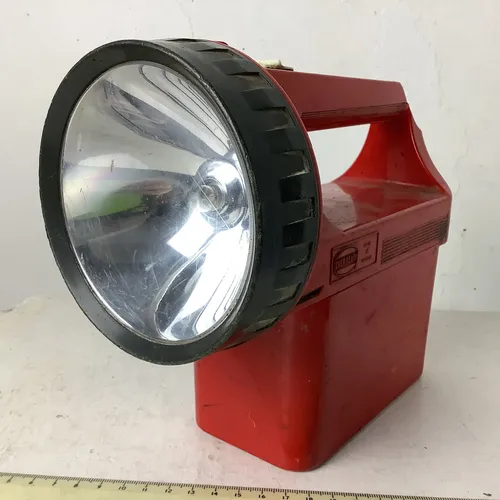 Large Black and Red Torch