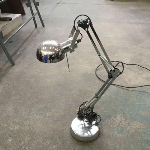 Silver Anglepoise Desk Lamp