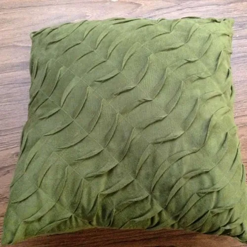 green throw pillow softs
