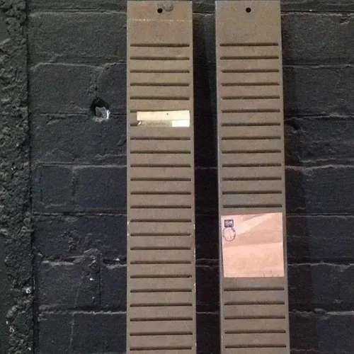Brown Metal Job / Time Card Rack Period