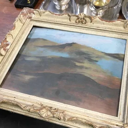 Landscape painting in Frame 1