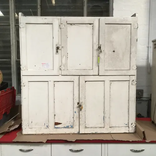 Grey Wood Cupboard Unit
