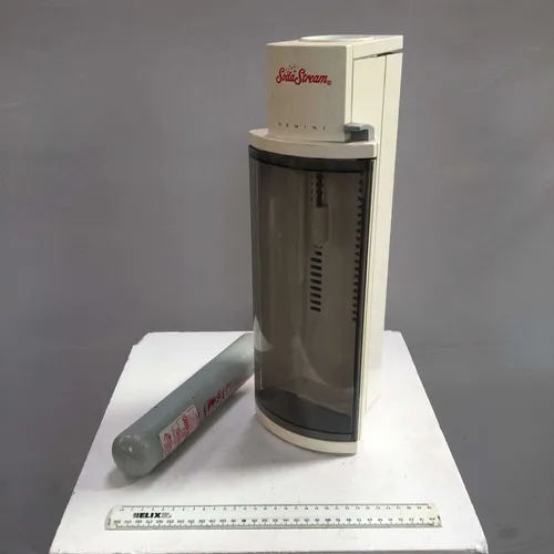 SodaStream Gemini with Gas Bottle 1990s