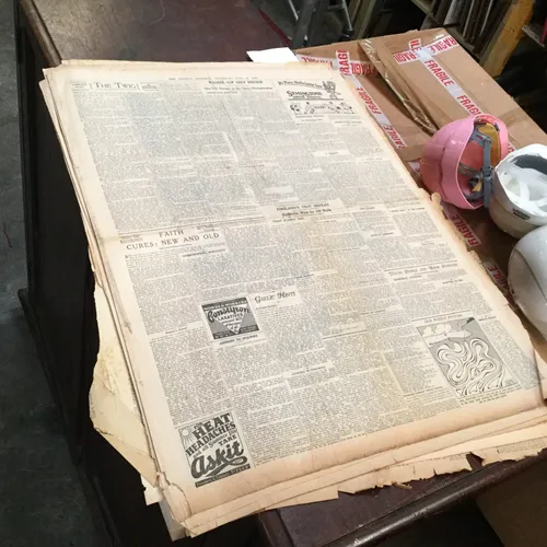 Period 1930s Newspaper