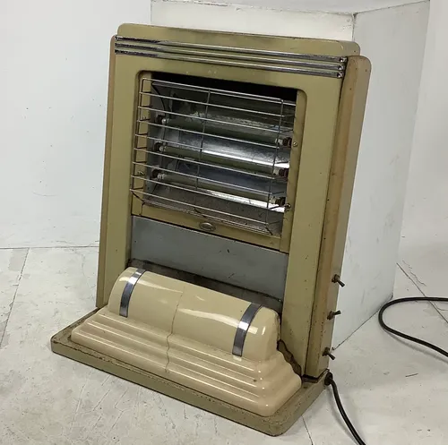 Period Belling Art Deco Cream Electric Heater