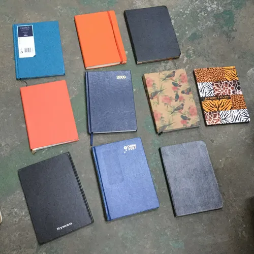 Quantity of A5 notebooks