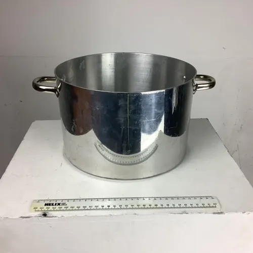 Large Silver Cooking Pot