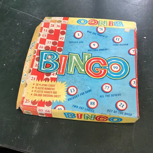 Period Boxed Bingo Game