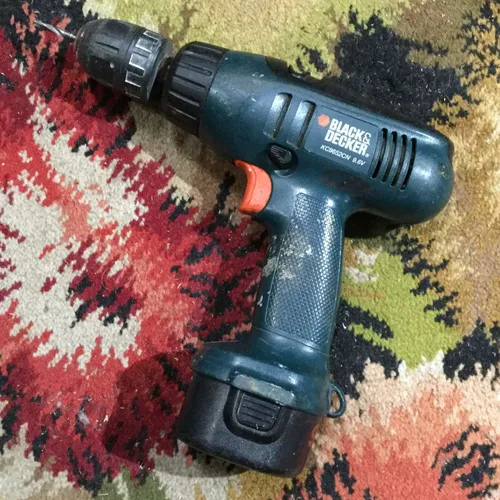 Black and Decker 9.6V cordless drill