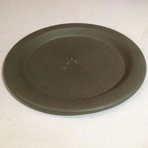 Military Green Plastic Dinner Plate