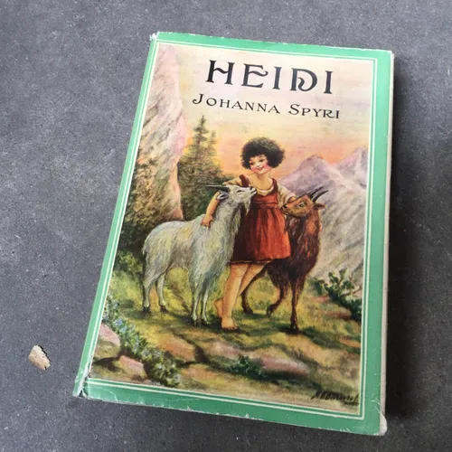 Period Heidi Hardback Book