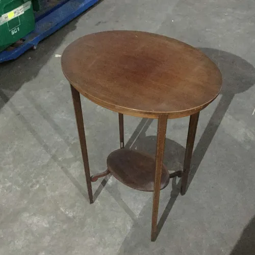 Oval / Elliptical Side Table / Plant Stand