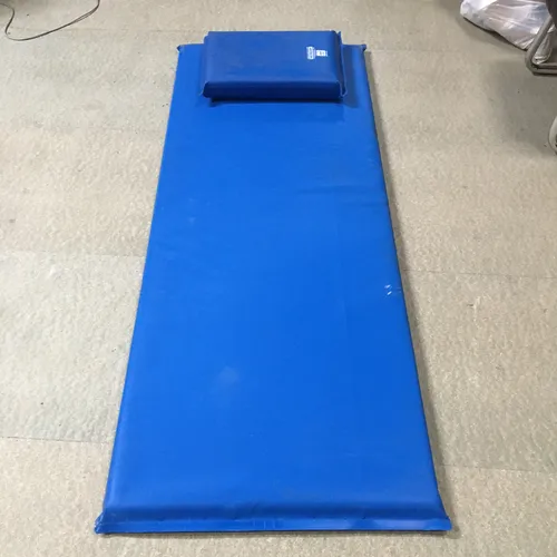 Fire resistant blue contemporary prison / jail mattress. 4 available