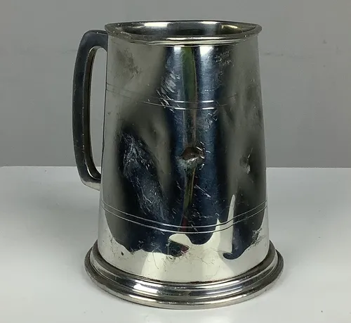 Dented Pewter Tankards