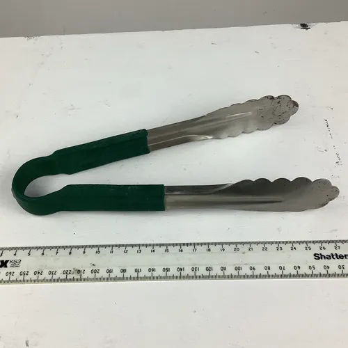 Green and Silver Tongs
