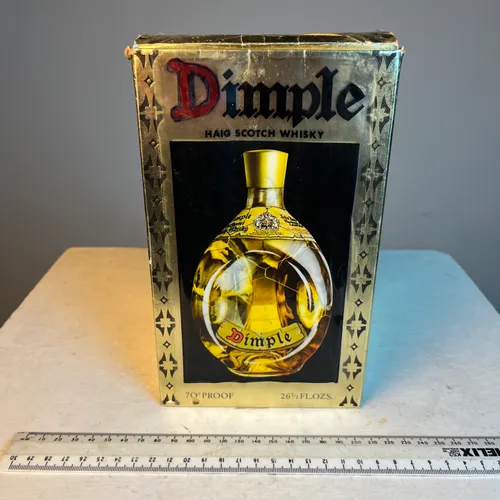 Dimple Haig Scotch Whisky with box