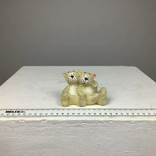 Small Comical Cats Ornament 