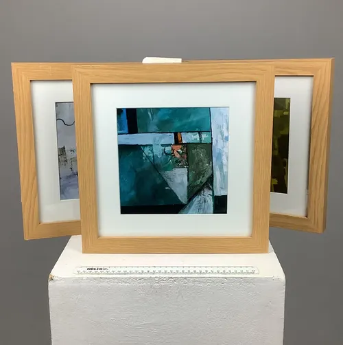 Large Light Wood Square Frames 