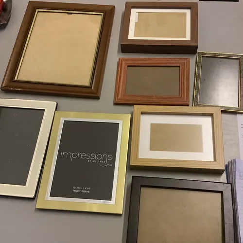 Assorted Small Framed Pictures / Frames