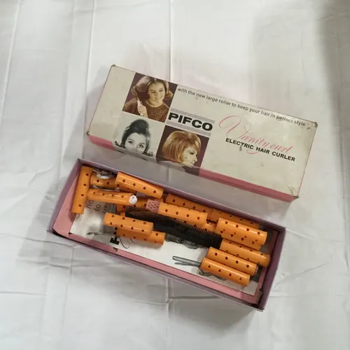 Period Boxed Pifco Hair Curler Set