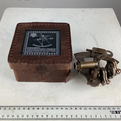 Kelvin & Hughes London 1917 Nautical Sextant