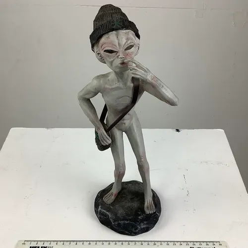 Grey Alien Figurine Statue