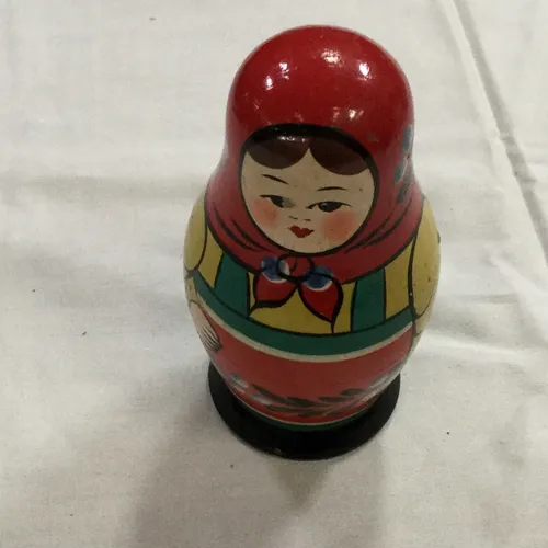 Red Yellow Green Russian Doll