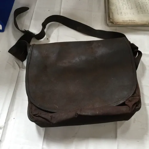 Period Brown Leather Satchel