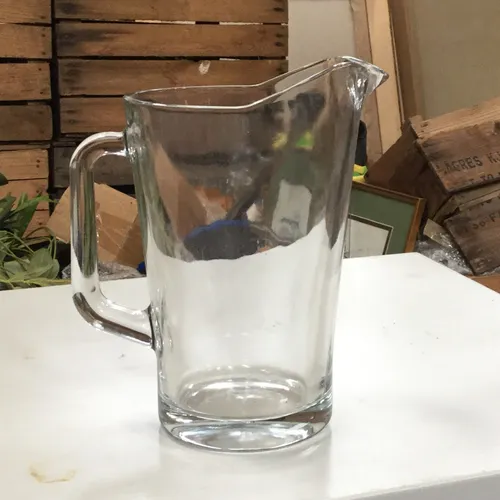 Plain Glass Jug