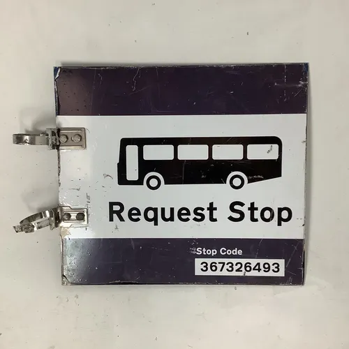 Request Stop Bus Stop Sign