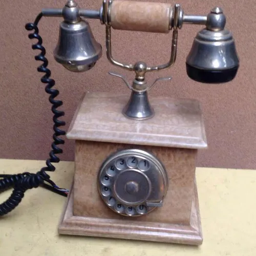 onix coded rotary dial cradle telephone