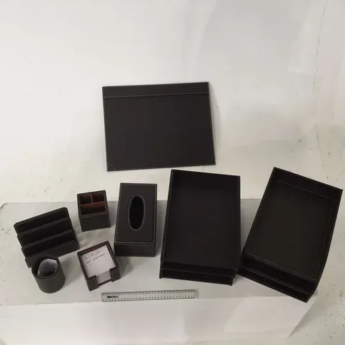 Faux leather OSCO office set