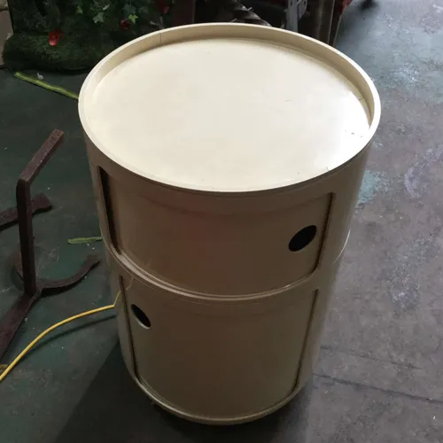 Cylindrical white side unit
