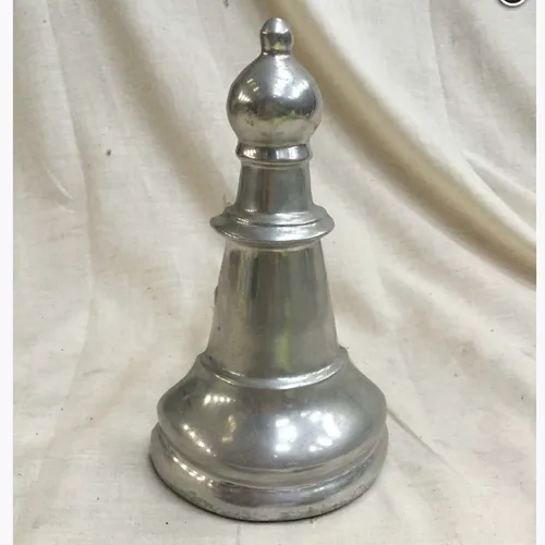 Metal Chess Piece Ornament 