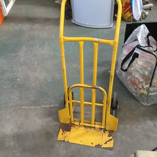 Yellow Stair Climbing Truck Sack Barrow