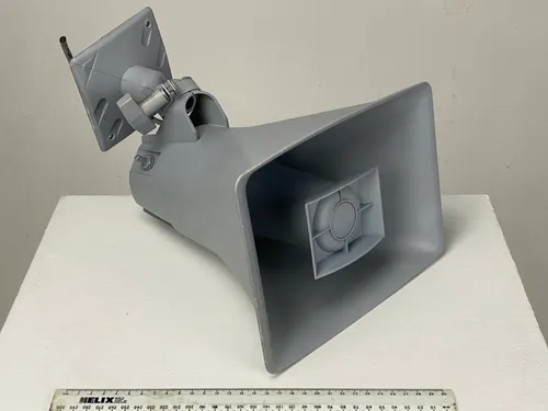Grey Valcom Paging Horn PA Tannoy Loudspeaker 