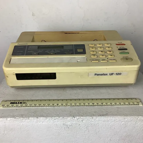 Cream Panafax UF- 120 Fax Machine
