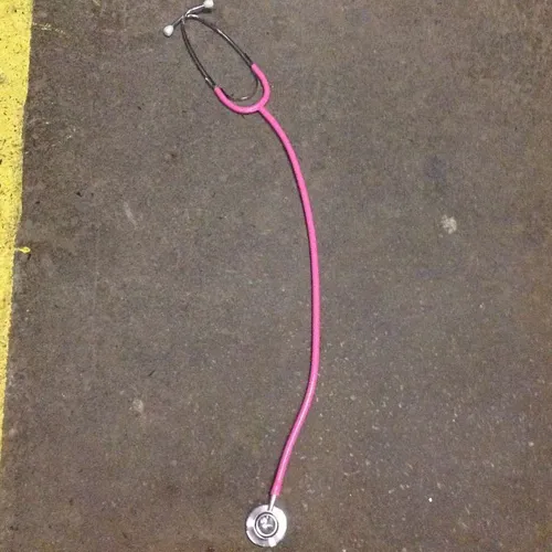 pink stethoscope