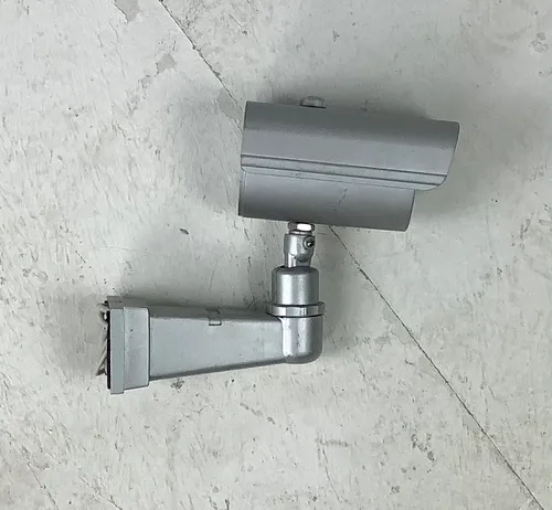 Small Silver CCTV Security Cameras