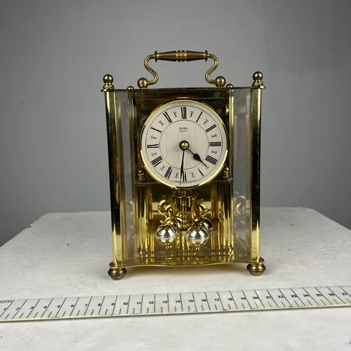 Gold Acctim Mantel Clock 