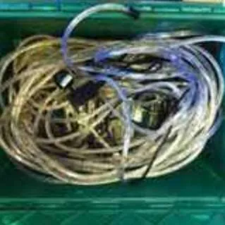 Tube strip lighting multi coloured with different settings