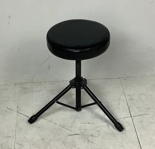 Black 3  Leg Music Stool