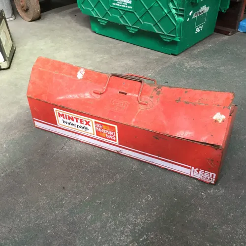 Red Metal Toolbox
