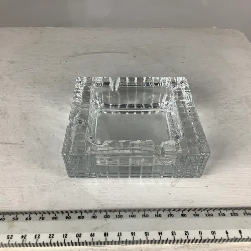 Square Glass Ashtray 